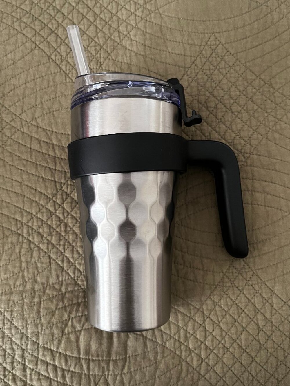Never Used} Primula Silver Insulated Stainless Steel Tumbler /With Accessories